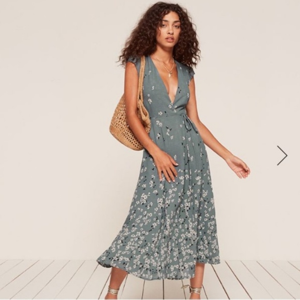 NWT Reformation Mollie dress - RARE print